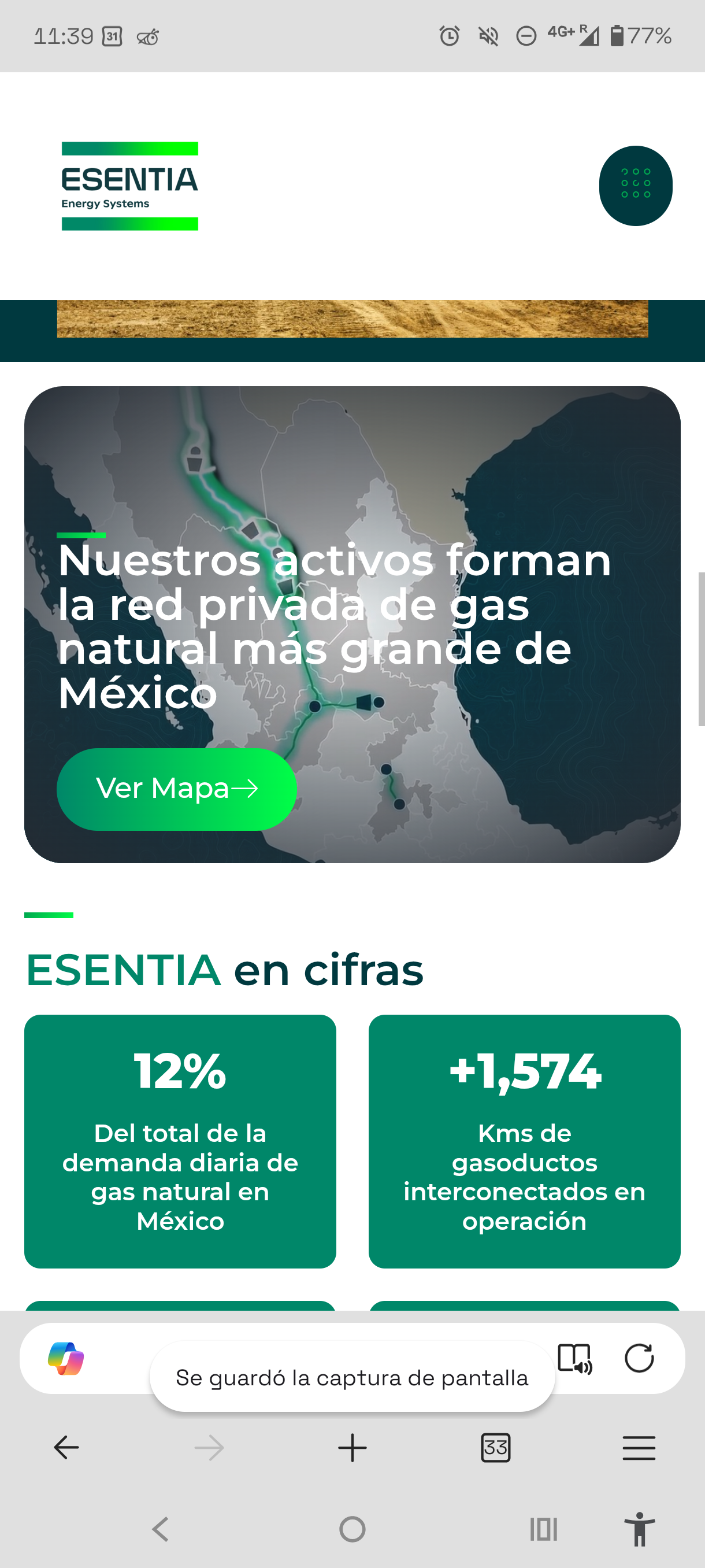 Cuadrícula de relación con inversionistas: desempeño de la acción, eventos relevantes, información financiera